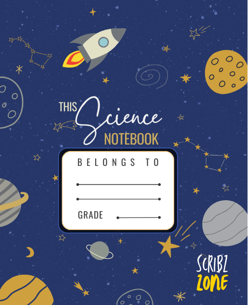 Science notebook by scribz zone